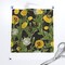 Dandelions Black Bees Flower Yellow Floral Garden Dandelion Custom Printed Fabric by Spoonflower Various Fabrics by the Yard or Fat Quarter